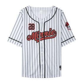 Camiseta Corta Baseball Minnie