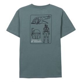 Camiseta Corta Boba Fett Adulto