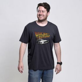 Camiseta Corta Regreso Al Futuro Adulto