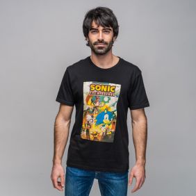 Camiseta Corta Retro Single Jersey Sonic