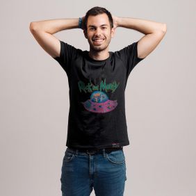 Camiseta Corta Rick And Morty Adulto