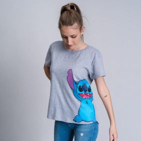 Camiseta Corta Single Jersey Punto Stitch Adultos