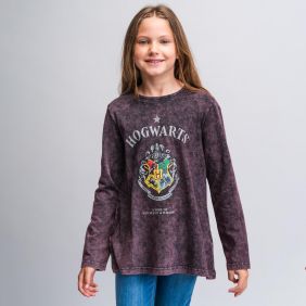 Camiseta Larga Single Jersey Harry Potter