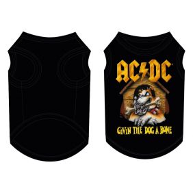 Camiseta Para Perro Single Jersey Acdc