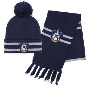 Conjunto 2 Piezas Bufanda Harry Potter Ravenclaw