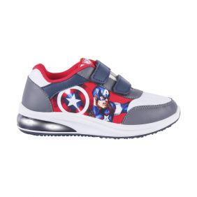 Deportiva Suela Pvc Con Luces Avengers