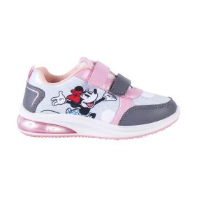 Deportiva Suela Pvc Con Luces Minnie