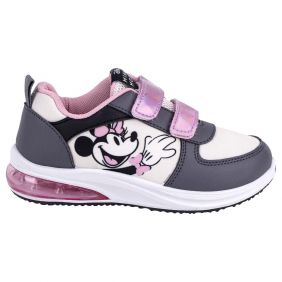 Deportiva Suela Pvc Con Luces Minnie