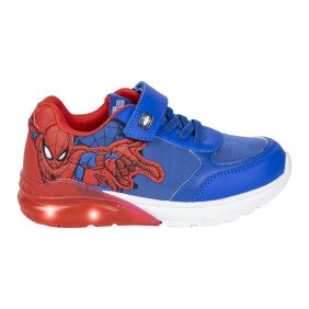 Deportiva Suela Tpr Con Luces Spiderman