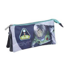 Estuche Portatodo 3 Compartimentos Buzz Lightyear