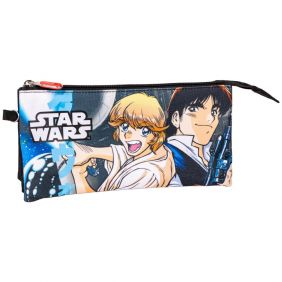 Estuche Portatodo 3 Compartimentos Star Wars