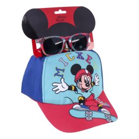 Gorra Set Gafas De Sol Mickey