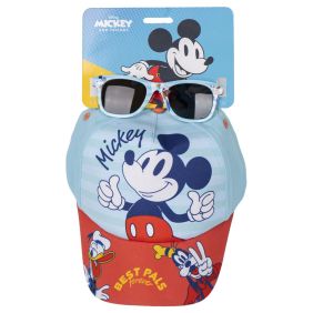 Gorra Set Gafas De Sol Mickey