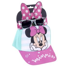 Gorra Set Gafas De Sol Minnie