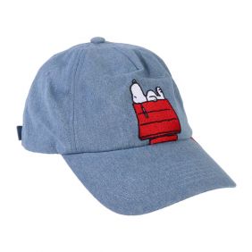 Gorra Visera Curva Snoopy