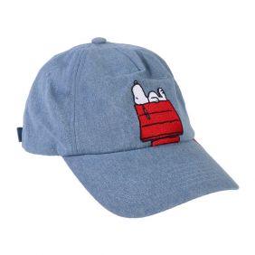 Gorra Visera Curva Snoopy