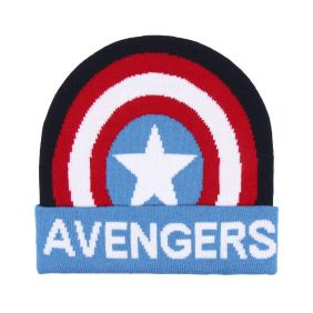 Gorro Con Aplicaciones Avengers Capitan America