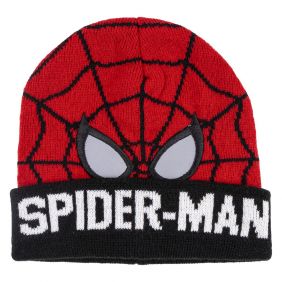 Gorro Punto Aplicaciones Spiderman