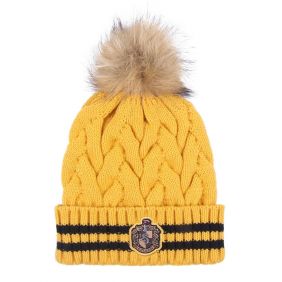 Gorro Tricot Pompom Harry Potter Hufflepuff