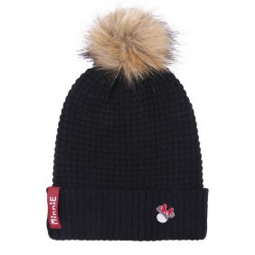 Gorro Tricot Pompom Minnie