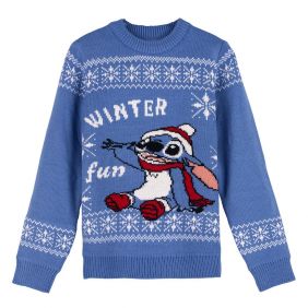 Jersey Punto Navideño Stitch