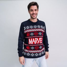 Jersey Punto Tricot Marvel Adulto