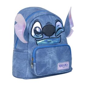 Mochila Casual Moda Aplicaciones Stitch