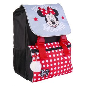 Mochila Escolar Grande Extensible Minnie 40 cm