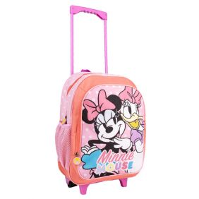 Mochila Escolar Trolley 41 Cm Minnie