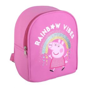 Mochila Infantil Brillante Peppa Pig 18 cm