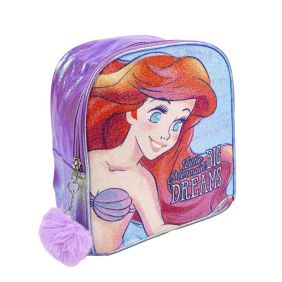Mochila Infantil Tiempo Libre Brillante Princess La Sirenita