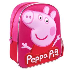 Mochila Infantil 3D Peppa Pig 31 Cm