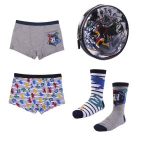Pack Boxer Mas Calcetines 4 Piezas Harry Potter