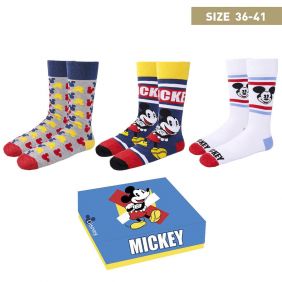 Pack Calcetines 3 Piezas Mickey