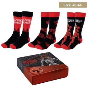 Pack Calcetines 3 Piezas Stranger Things