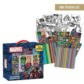 Pack Pegatinas 1000 Piezas Marvel