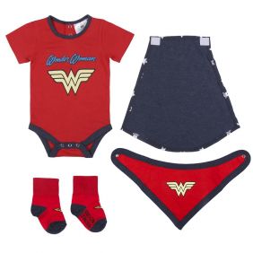 Pack Regalo 4 Piezas Wonder Woman