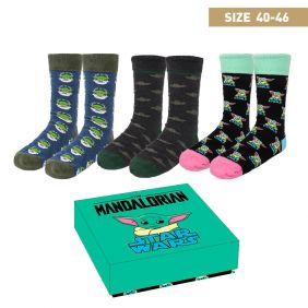 Pack Calcetines 3 Piezas The Mandalorian The Child