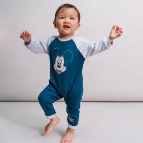 Pelele Interlock Mickey bebe