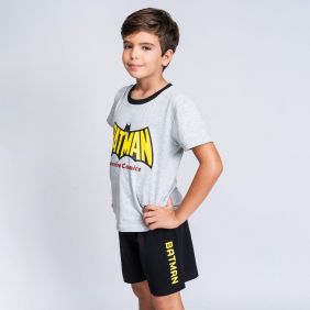 Pijama Corto Single Jersey Punto Batman