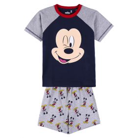 Pijama Corto Single Jersey Punto Mickey
