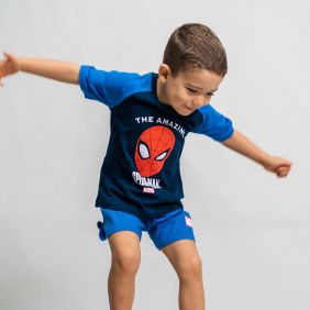 Pijama Corto Single Jersey Spiderman