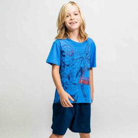 Pijama Corto Single Jersey Spiderman