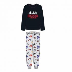 Pijama Largo Single Jersey Stranger Things