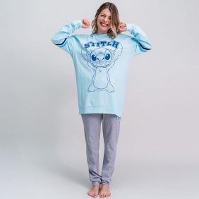 Pijama Largo Stitch Adulto
