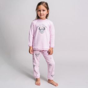 Pijama Largo Velour Minnie bebe