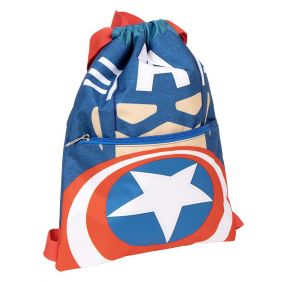 Saquito Escolar Avengers Capitan America