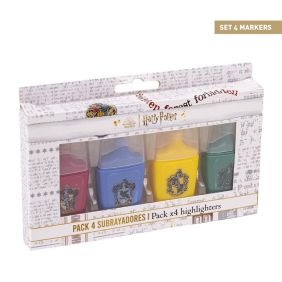 Subrayadores Pack X4 Harry Potter