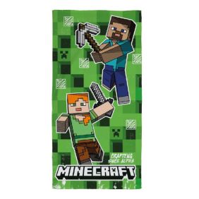 Toalla Microfibra Minecraft