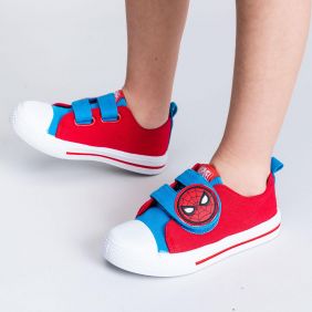 Zapatilla Loneta Suela Pvc Algodón Spiderman